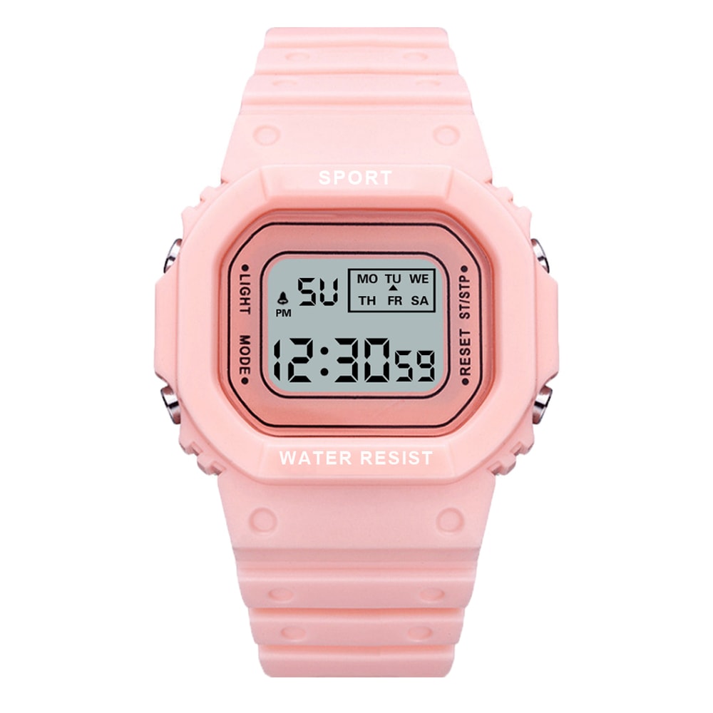 Colorful Kids Digital Watch Waterproof LED Sports Watch 9