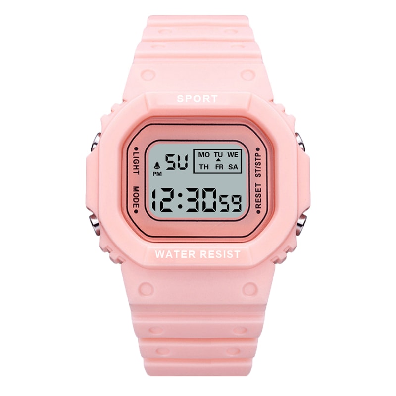 Colorful Kids Digital Watch Waterproof LED Sports Watch 9