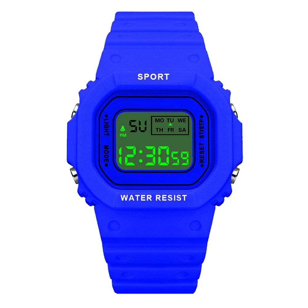 Colorful Kids Digital Watch Waterproof LED Sports Watch 10