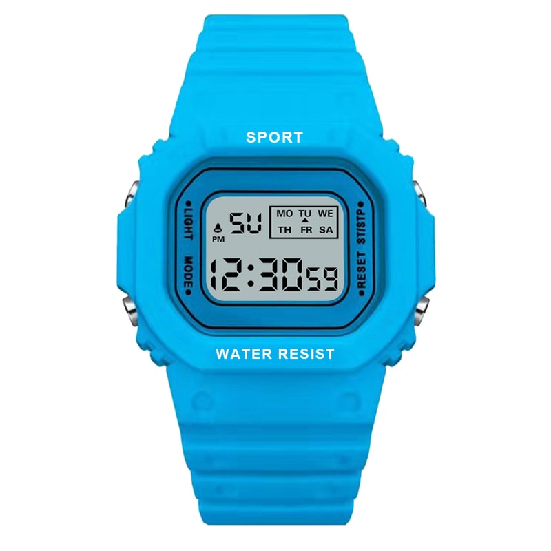 Colorful Kids Digital Watch Waterproof LED Sports Watch 11