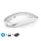 Rechargeable Wireless Mouse Dual Mode Bluetooth Silent Mouse For Laptop MacBook 4
