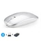 Rechargeable Wireless Mouse Dual Mode Bluetooth Silent Mouse For Laptop MacBook 4