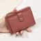 Slim PU Leather Womens Card Holder Wallet