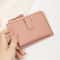 Slim PU Leather Womens Card Holder Wallet