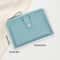 Slim PU Leather Womens Card Holder Wallet