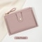 Slim PU Leather Womens Card Holder Wallet