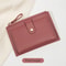 Slim PU Leather Womens Card Holder Wallet