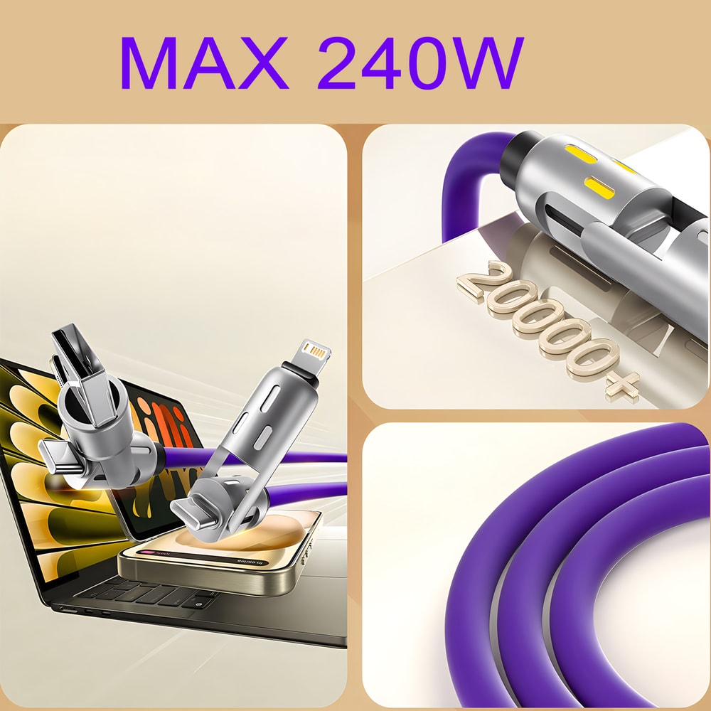 USB C to USB C Fast Charging Cable for iPad