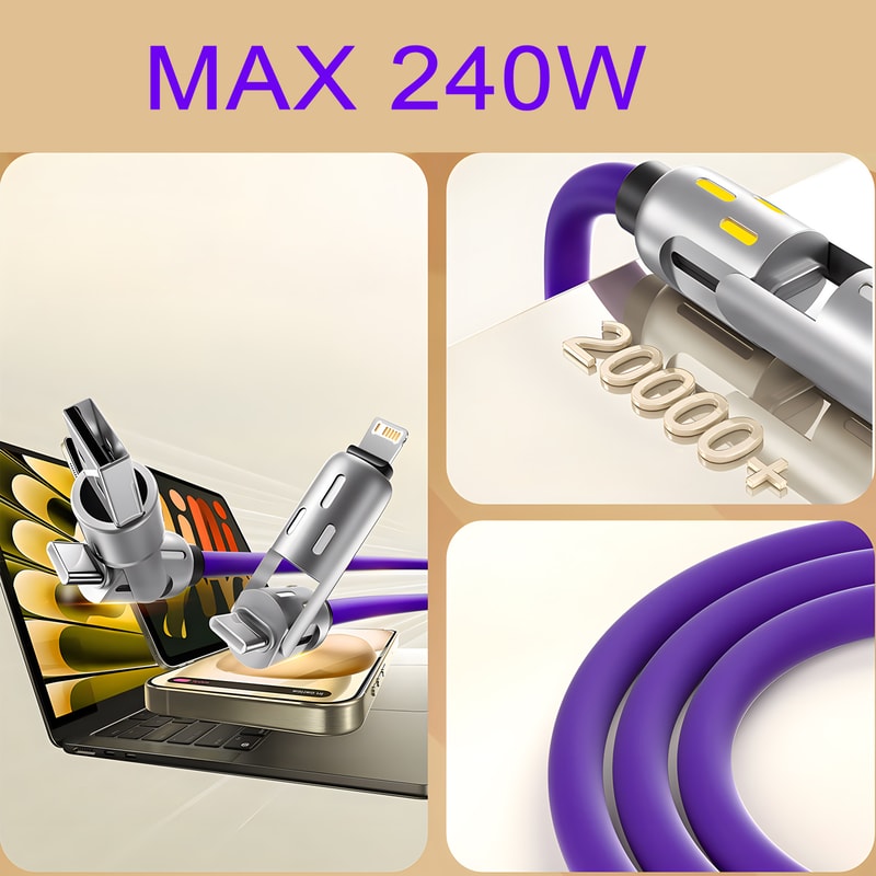 USB C to USB C Fast Charging Cable for iPad