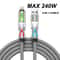 USB C to USB C Fast Charging Cable for iPad