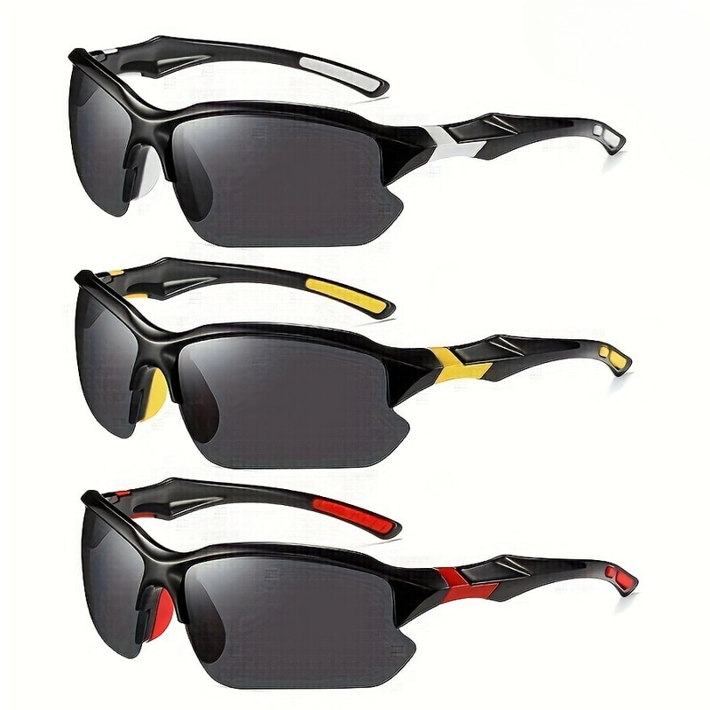 Polarized Sports Sunglasses for Running Fishing Golf and Driving
