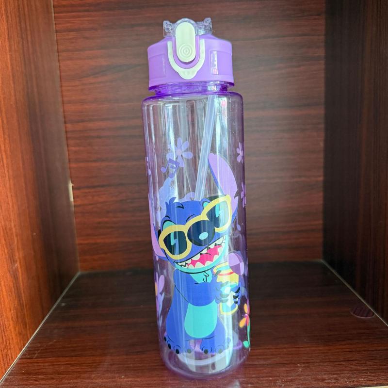 Stitch Water Bottle Angel Clear Portable Cup 3