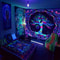 Tree of Life Blacklight Tapestry for Psychedelic Boho Dorm Decor