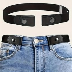 invisible elastic no buckle belt for jeans and pants