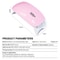 Mini Nail Dryer USB Portable UV LED Nail Lamp 4