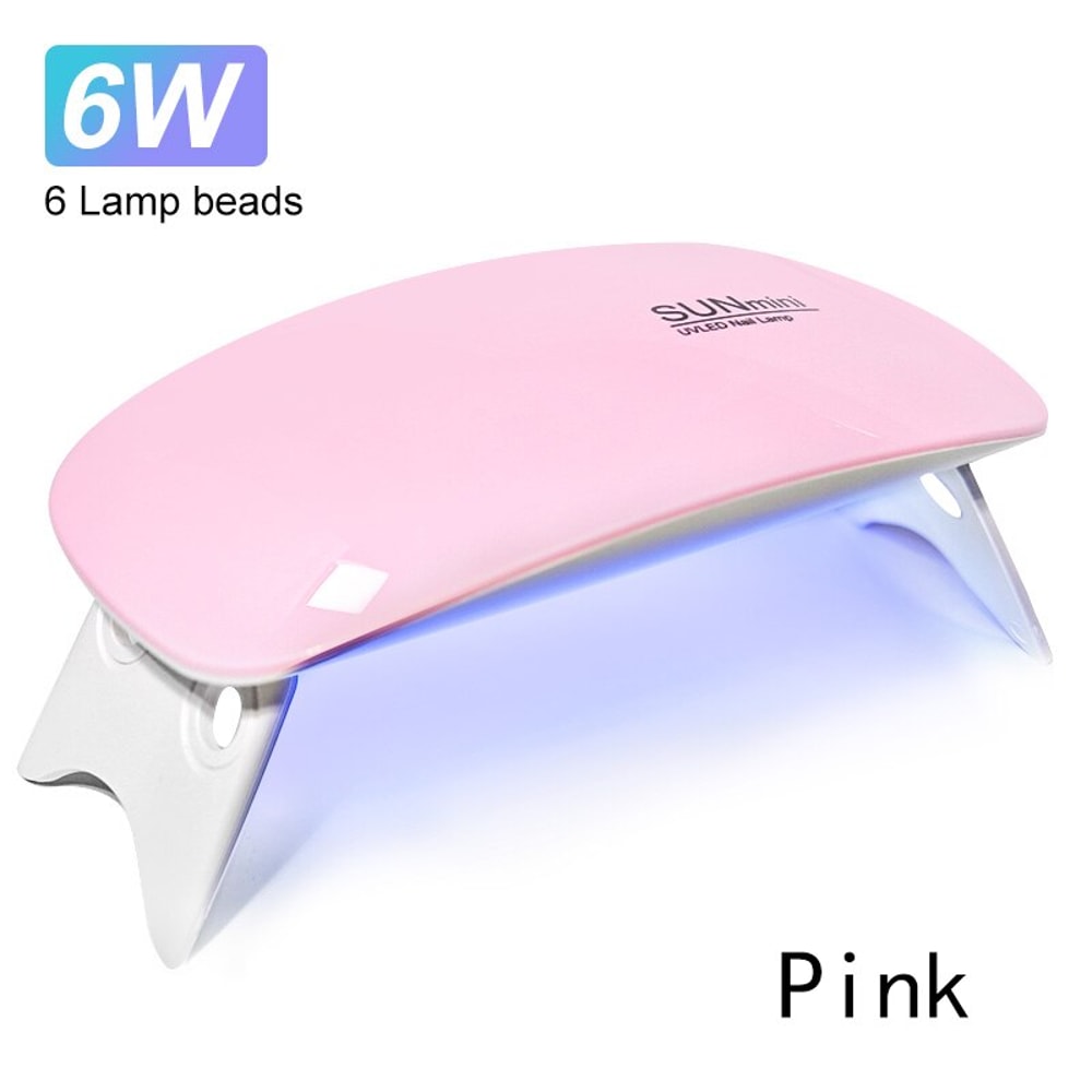 Mini Nail Dryer USB Portable UV LED Nail Lamp 6