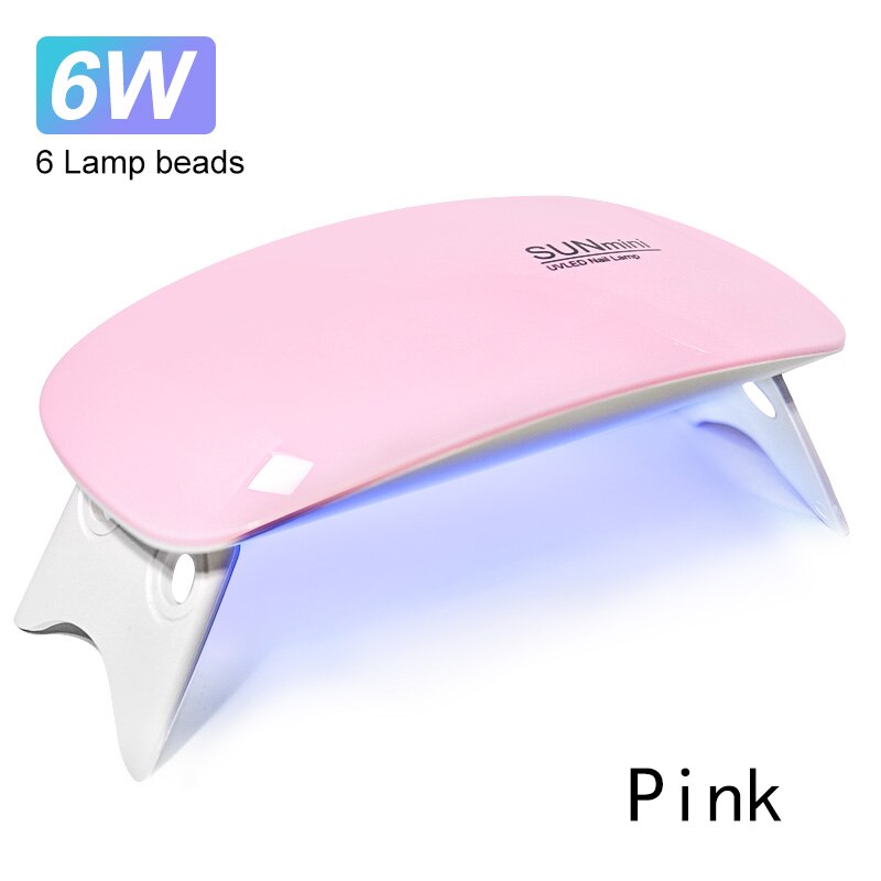 Mini Nail Dryer USB Portable UV LED Nail Lamp 6