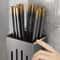 Punch Free Wall Mounted Chopstick Holder With Drain Tray And Hooks 3
