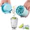 Cylindrical Silicone Ice Tray With Lid For Cups And Chilled Drinks 0