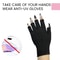 Anti UV Nail Gloves For Gel Manicure UV Lamp Protection 1
