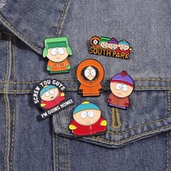 cute cartoon enamel pins metal brooch pins for bags jackets and gifts