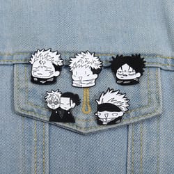 cute cartoon anime enamel pins for backpacks jackets and gifts