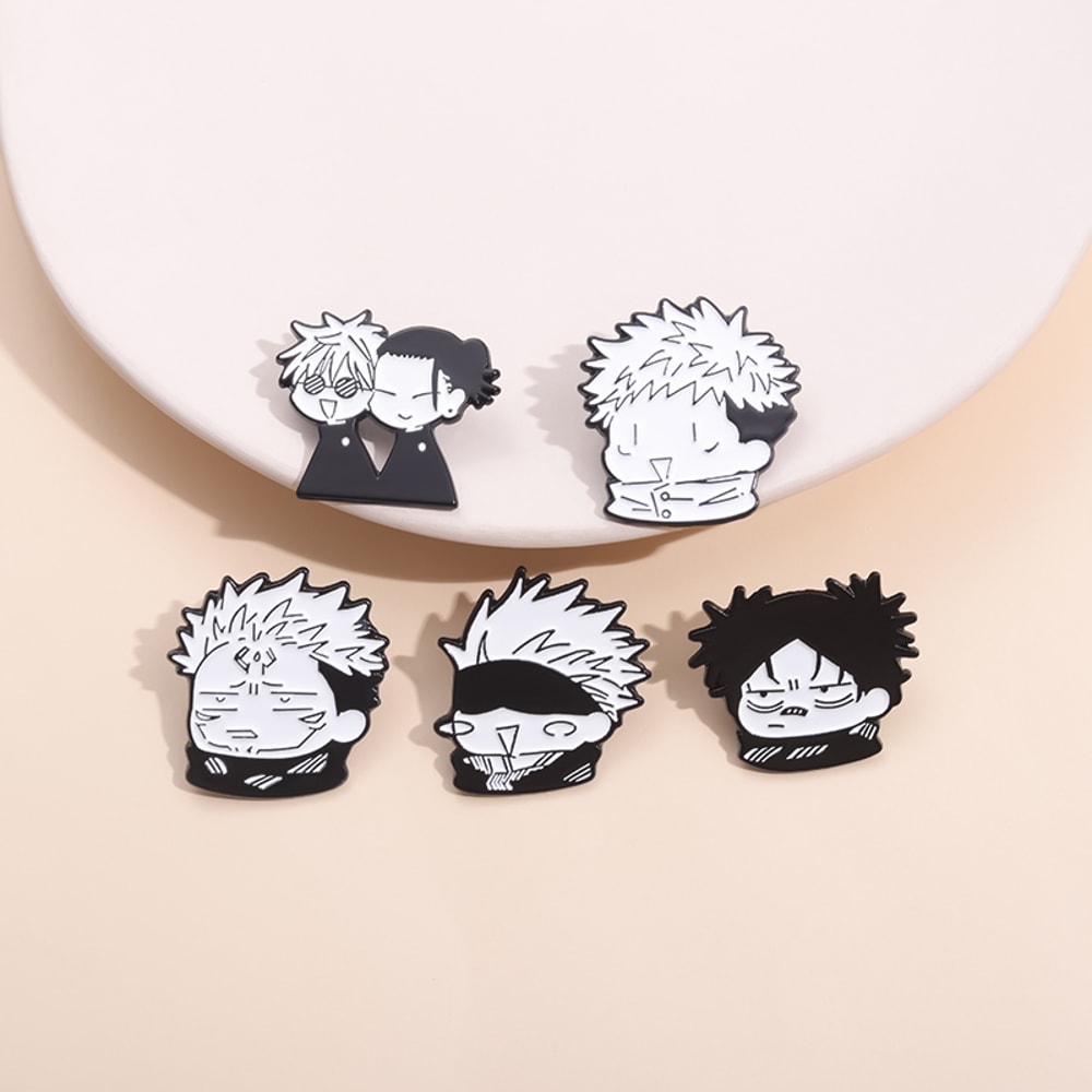 Cute Cartoon Anime Enamel Pins for Backpacks Jackets and Gifts