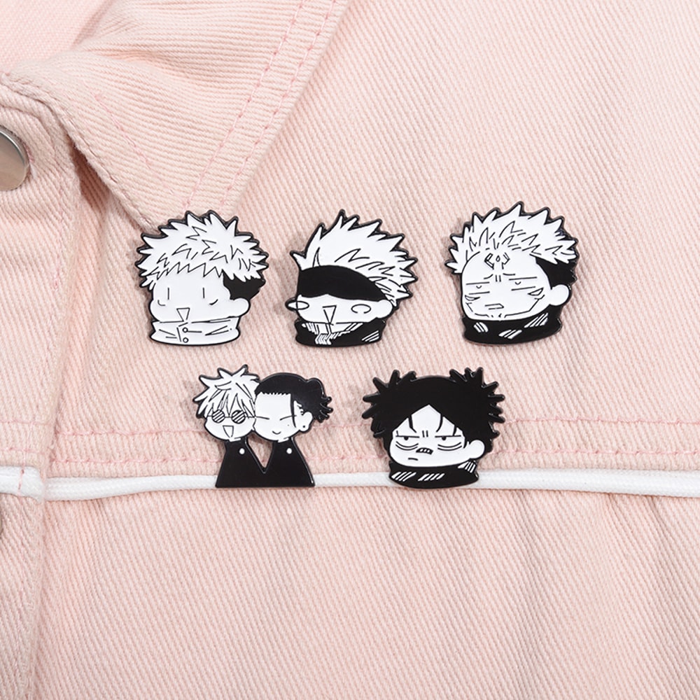 Cute Cartoon Anime Enamel Pins for Backpacks Jackets and Gifts