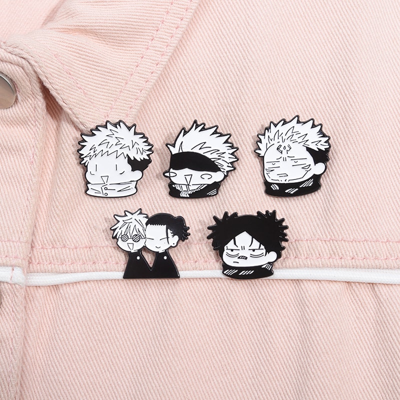 Cute Cartoon Anime Enamel Pins for Backpacks Jackets and Gifts