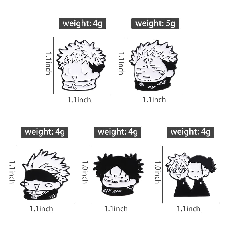 Cute Cartoon Anime Enamel Pins for Backpacks Jackets and Gifts