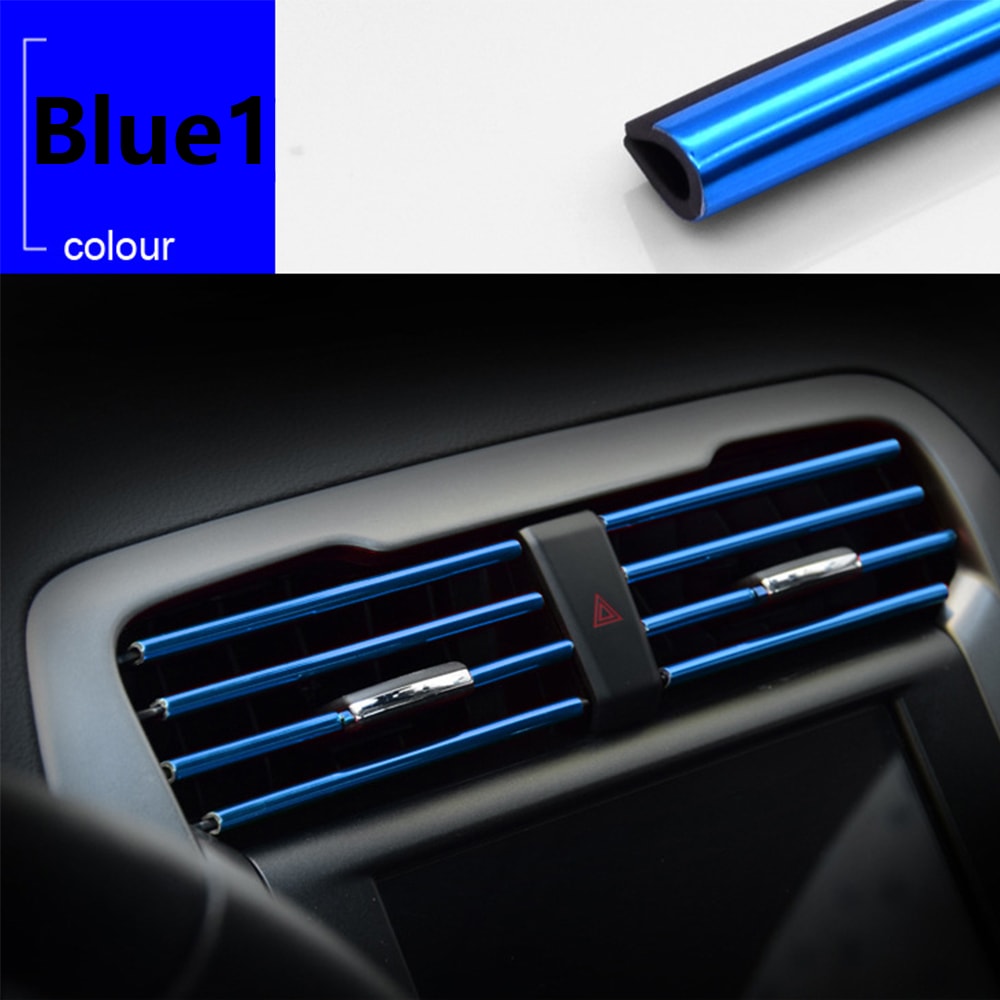 Universal Car Air Vent Trim Strips for Interior Styling