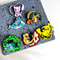 Kawaii Anime Enamel Pins Set for Backpacks and Clothing
