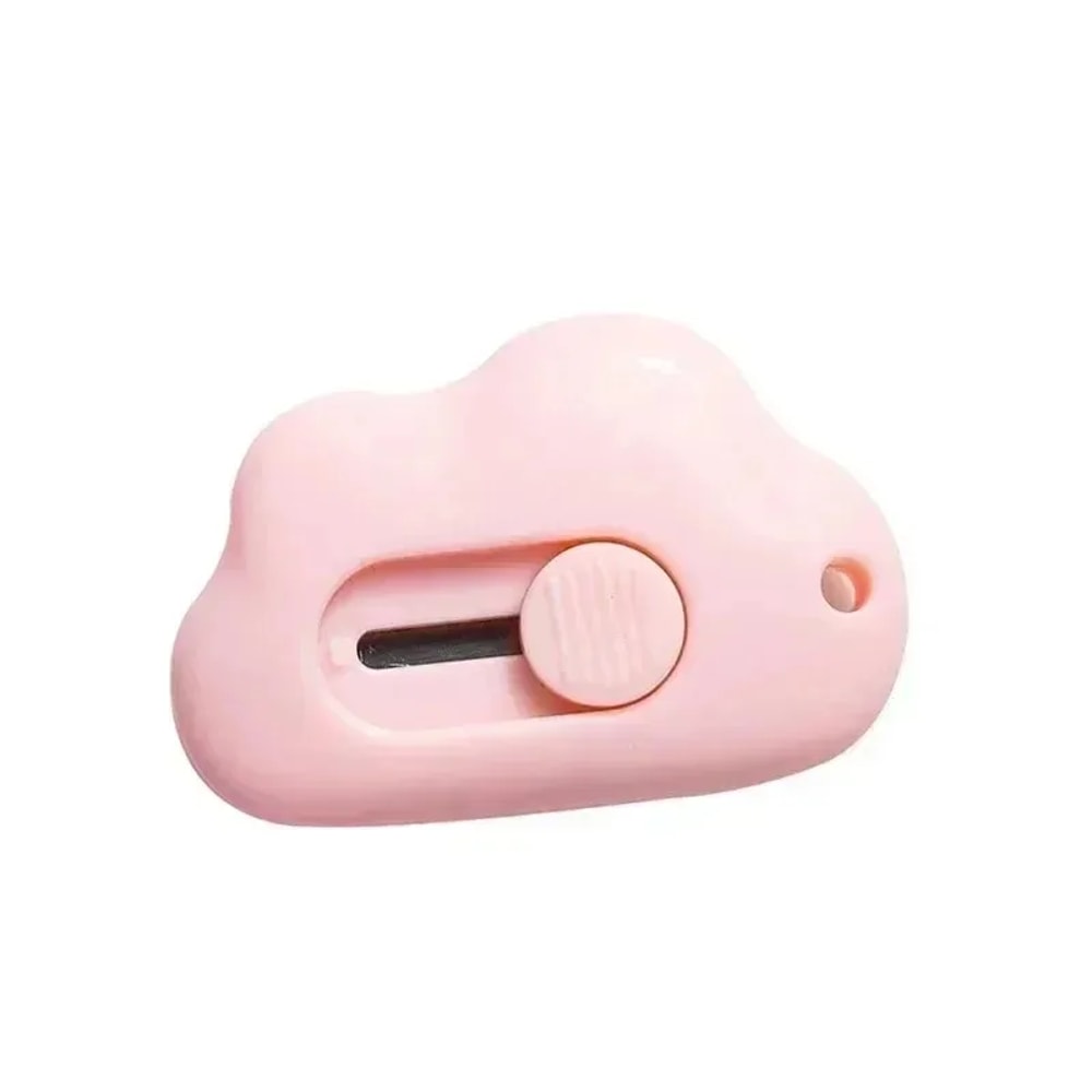 Cute Rabbit Cloud Mini Paper Cutter Portable Retractable Craft Knife 6