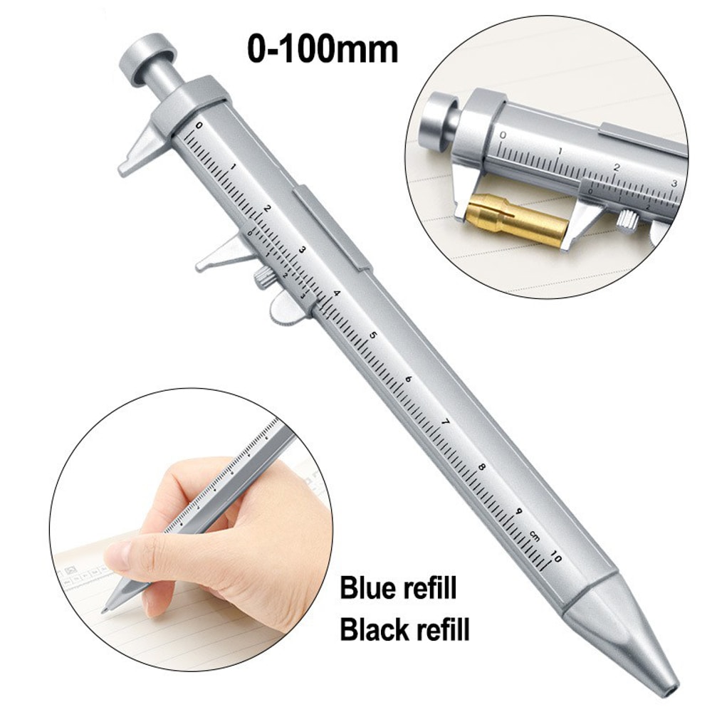 Vernier Caliper Pen Ballpoint Measuring Tool