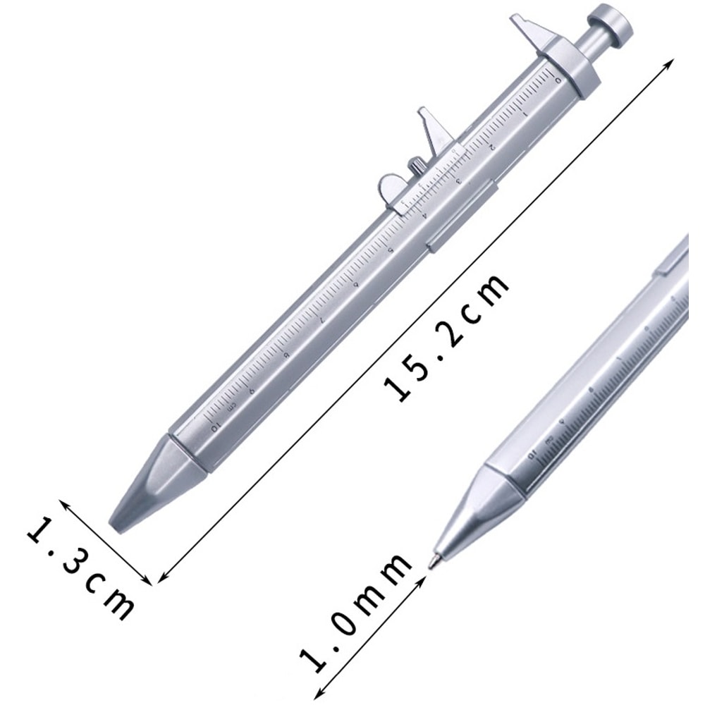 Vernier Caliper Pen Ballpoint Measuring Tool