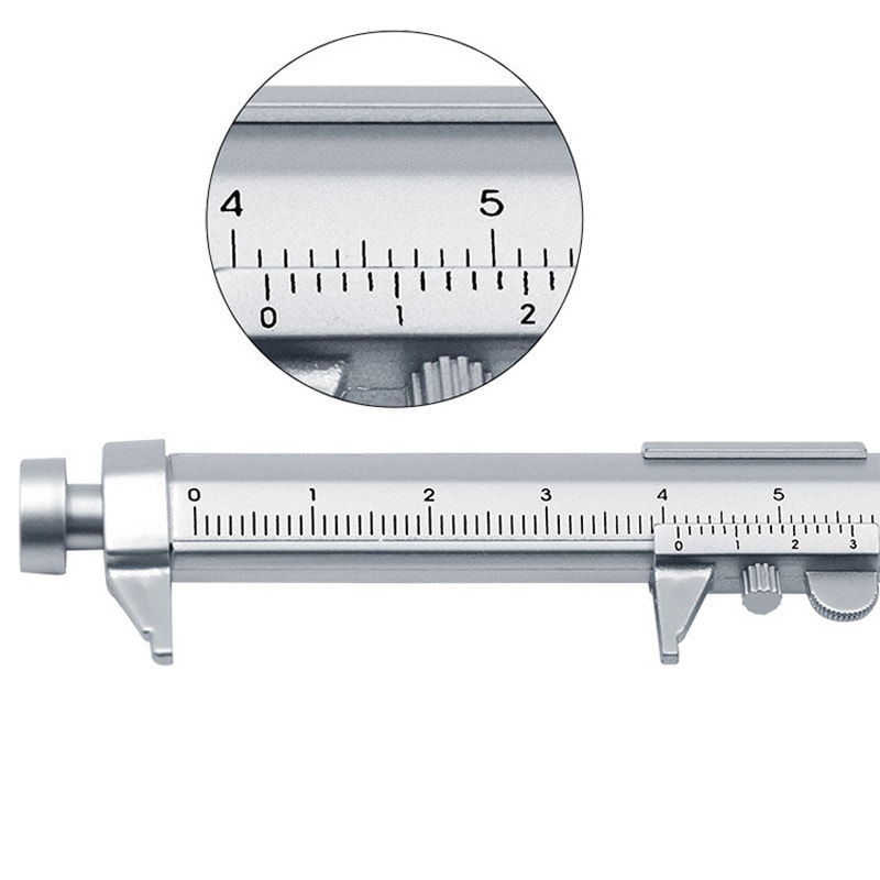Vernier Caliper Pen Ballpoint Measuring Tool
