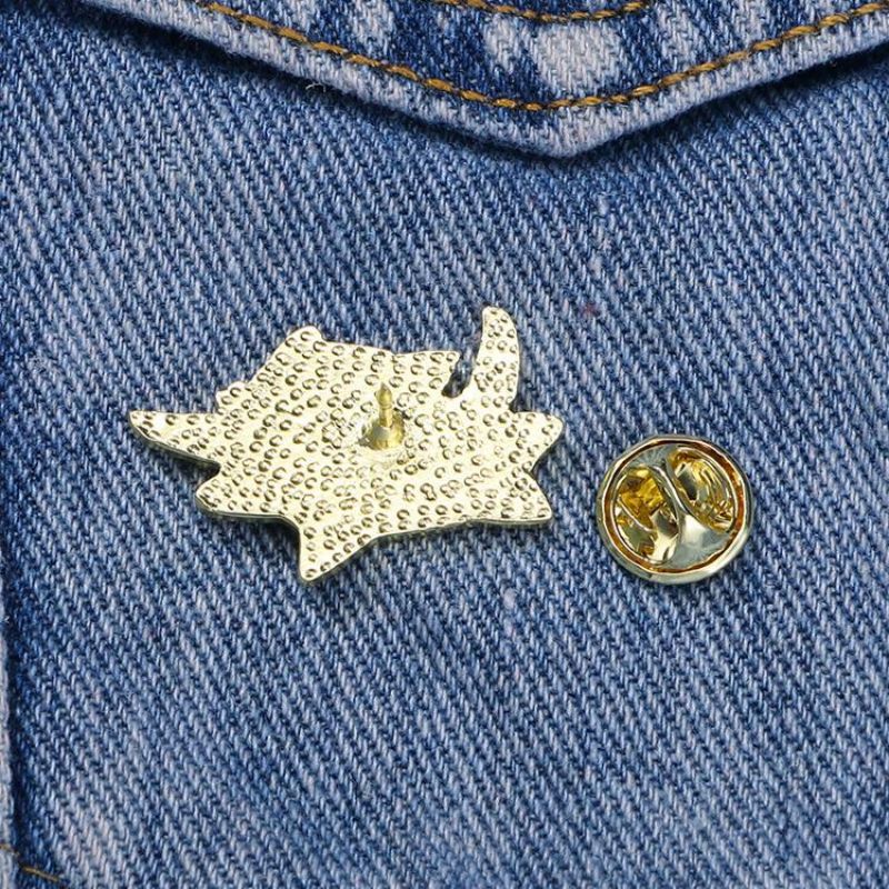 Cute Black Cat Knife Enamel Pin For Jackets Bags And Cat Lovers 1