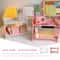 Foldable Desk Organizer Shelf Multi Tier Plastic Storage Rack Organizer For Cosmetics Office Dorm 1