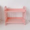 Foldable Desk Organizer Shelf Multi Tier Plastic Storage Rack Organizer For Cosmetics Office Dorm 8