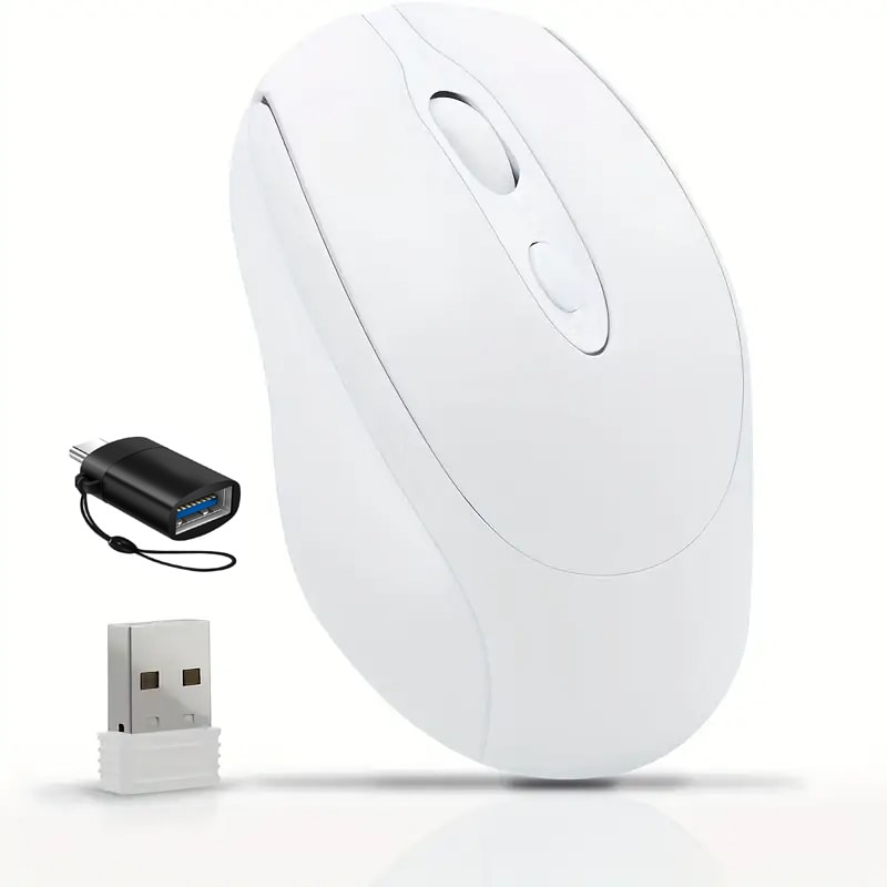 Rechargeable Bluetooth Wireless Mouse For Laptop PC MacBook Tablet 4