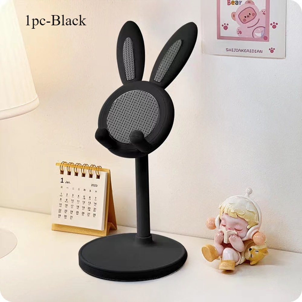 Cute Rabbit Adjustable Phone Stand For Desk 6