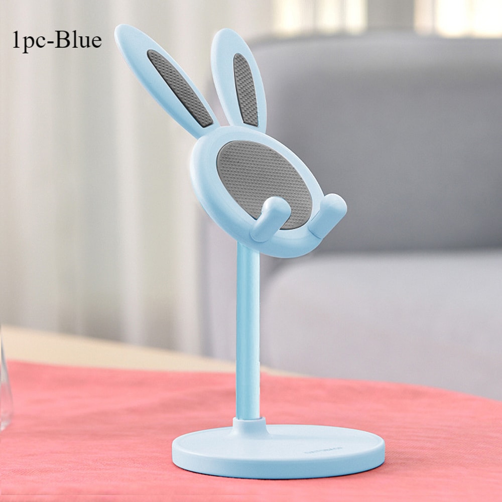 Cute Rabbit Adjustable Phone Stand For Desk 7