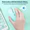 Ergonomic Bluetooth Wireless Mouse For Laptop Tablet Silent Portable Multi Device Mouse 3