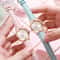 Sanrio Watch For Women Rose Gold Hello Kitty Kuromi Quartz Watch 2