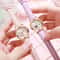 Sanrio Watch For Women Rose Gold Hello Kitty Kuromi Quartz Watch 3