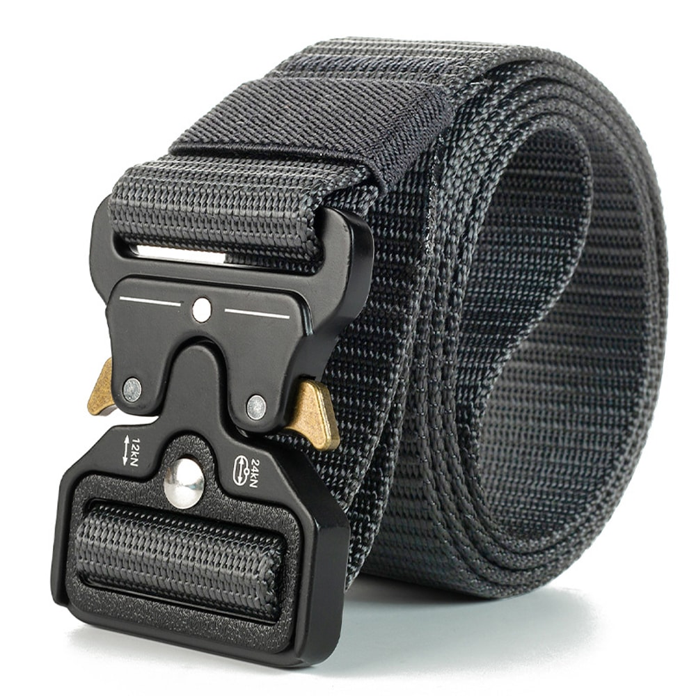 Quick Release Tactical Belt Adjustable Nylon Military Outdoor Belt 6