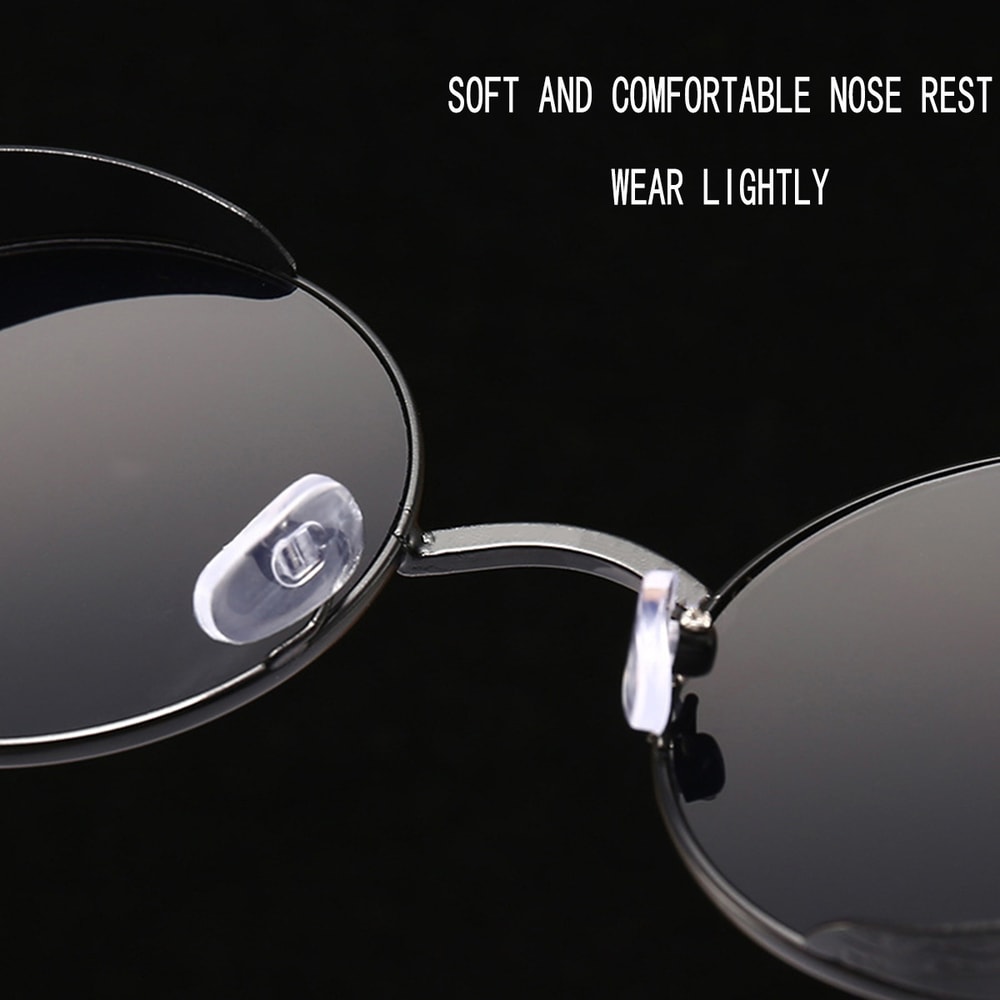 Retro Round Reflective Punk Sunglasses For Men And Women 2