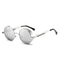 Retro Round Reflective Punk Sunglasses For Men And Women 3