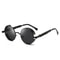 Retro Round Reflective Punk Sunglasses For Men And Women 5