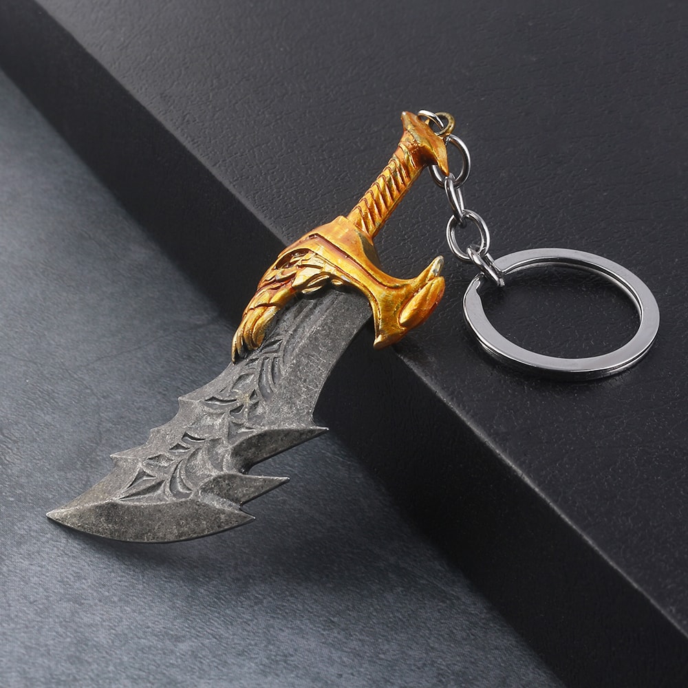 Kratos Sword God Of War Keychain For Gamers And Collectors 1